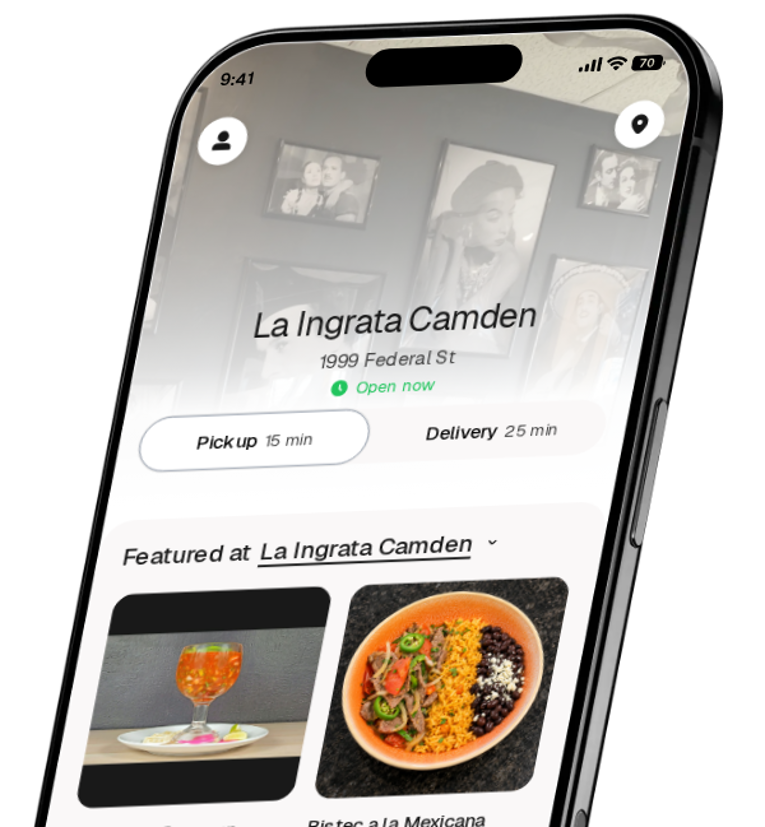 La Ingrata Camden app preview