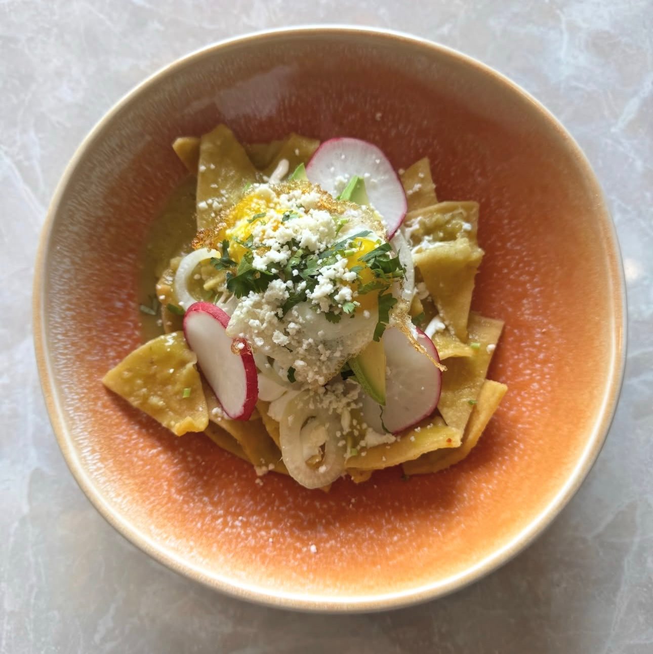 Chilaquiles Verde O Rojos.