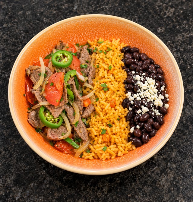 Bistec a la Mexicana.