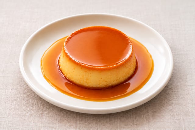 Flan Napolitano.