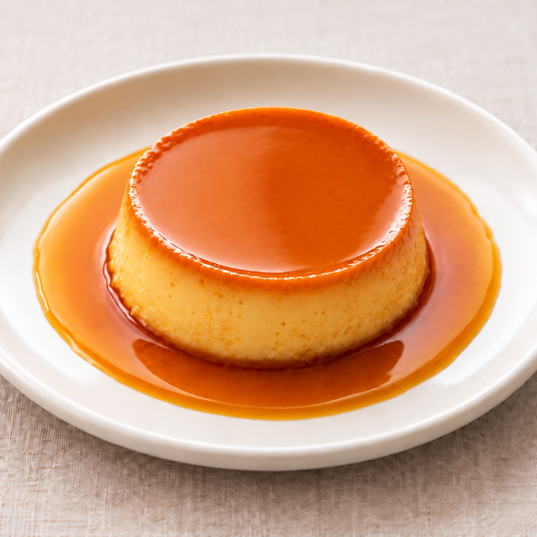 Delicious Flan for Dessert