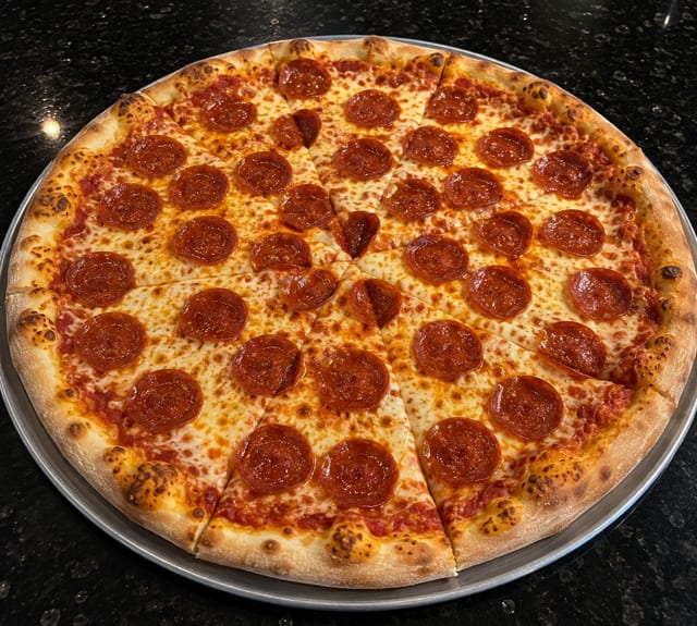 Pepperoni Pizza.