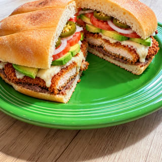 Chicken Milanesa Torta