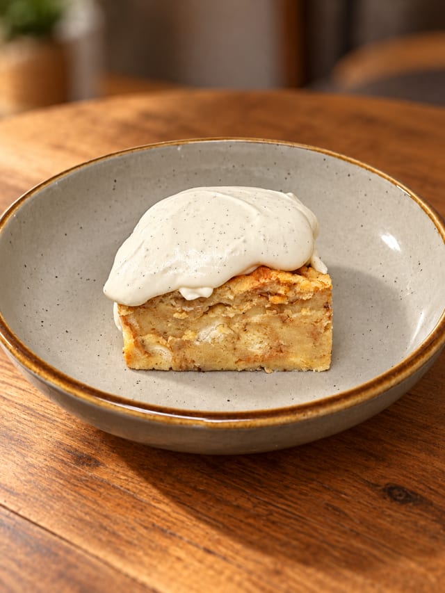 Vanilla Bread Custard.