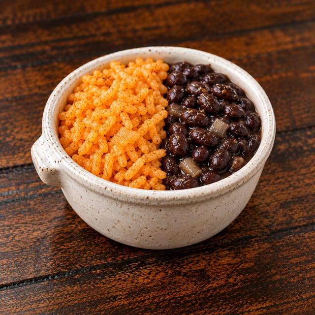Rice and Beans.