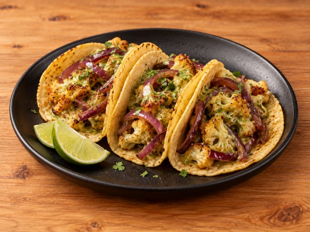 Cauliflower Taco.