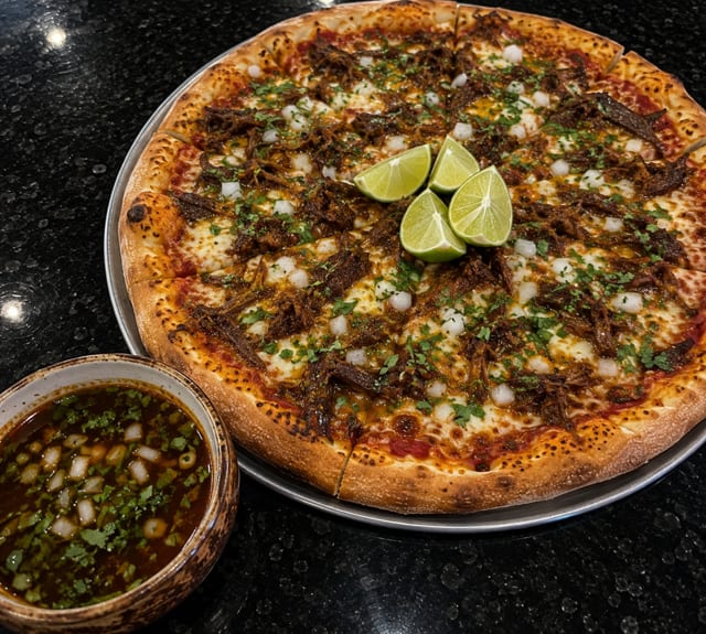 Birria Pizza.