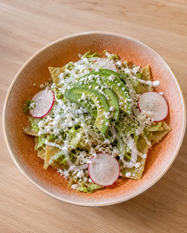 Chilaquiles Verde.