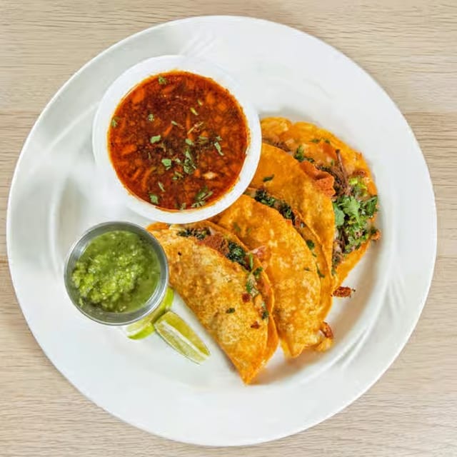 Chicken Birria Taco.