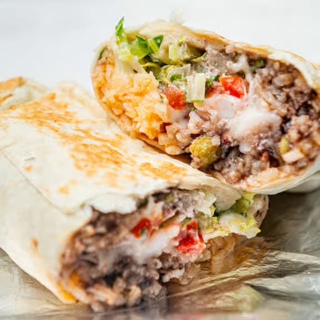 Vegetarian Burrito.