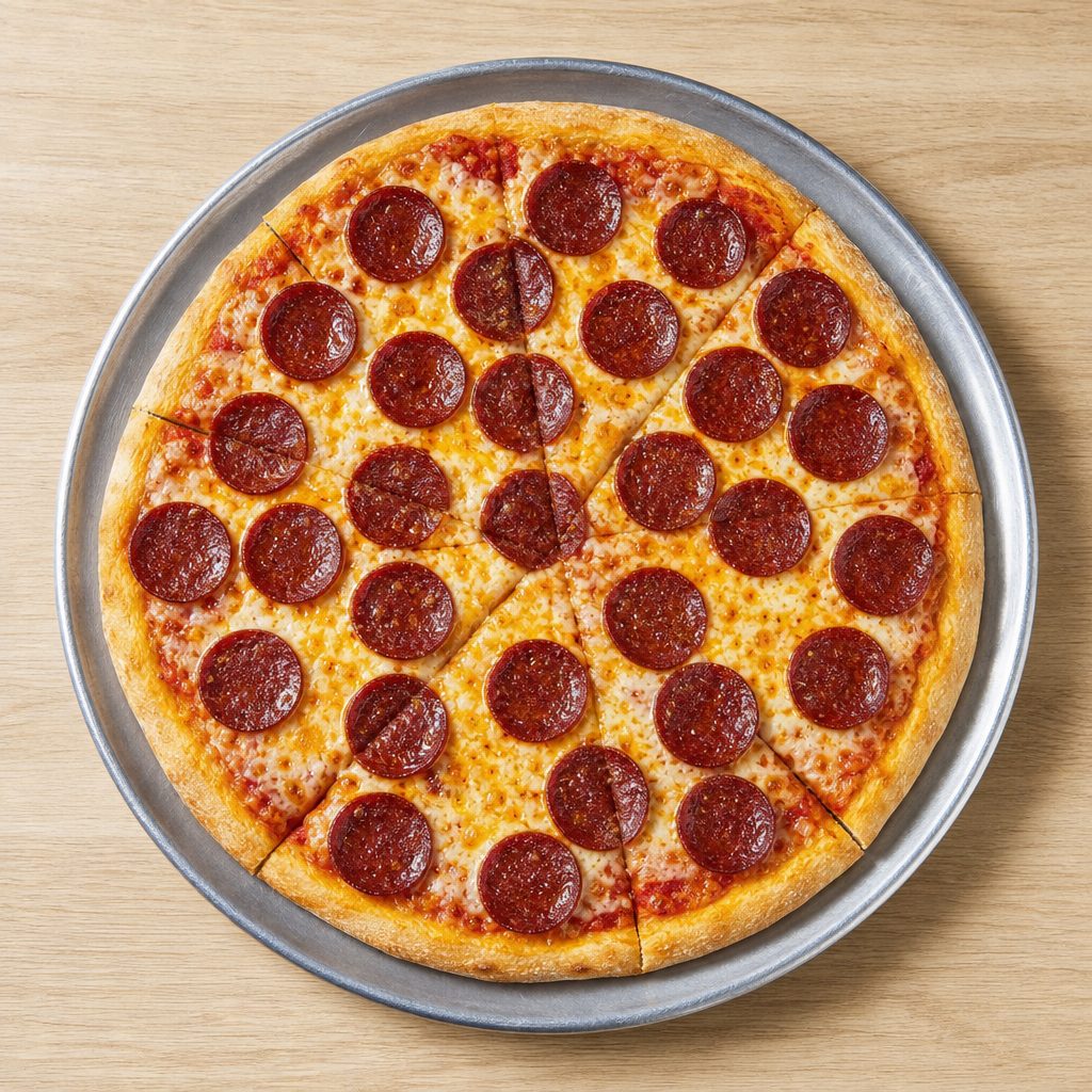 Pepperoni Pizza.