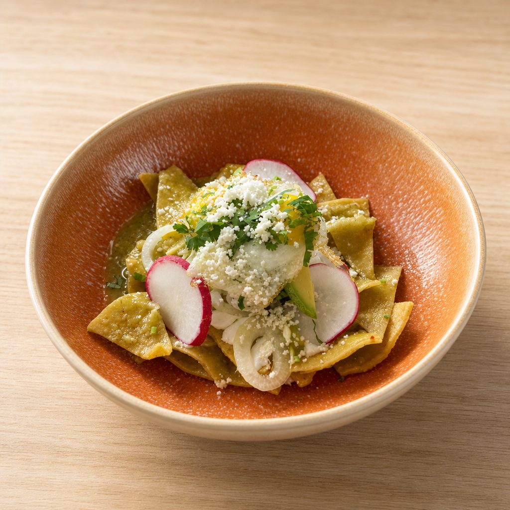 Chilaquiles Verde O Rojos.